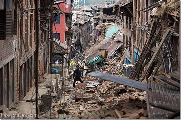 terremoto en nepal