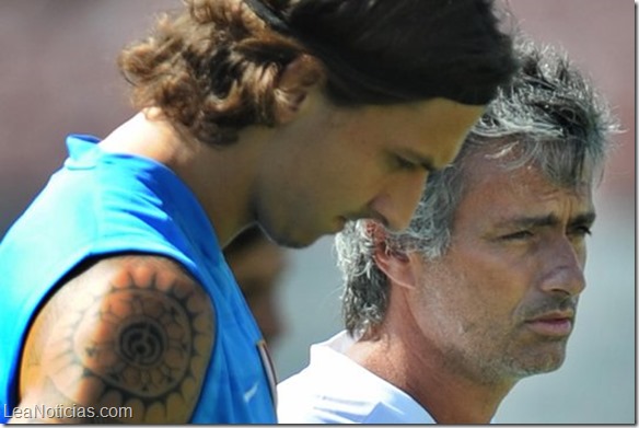 zlatan y mourinho