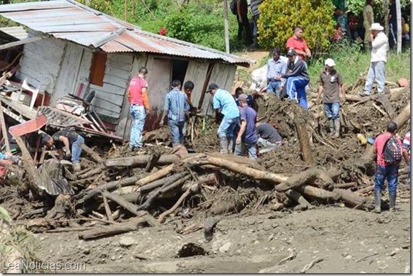 Asciende a 78 el número de fallecidos por avalancha en Colombia