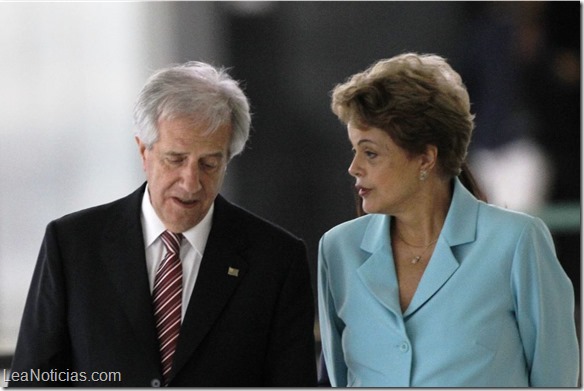 VISITA DEL PRESIDENTE URUGUAYO, TABARÉ VÁZQUEZ