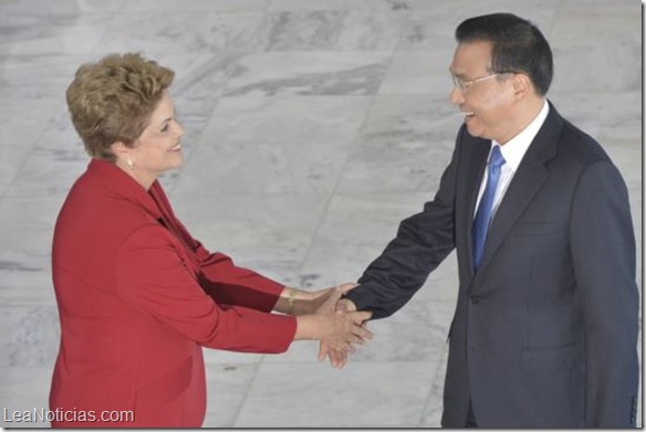 China prometió invertir 50.000 millones de dólares en Brasil