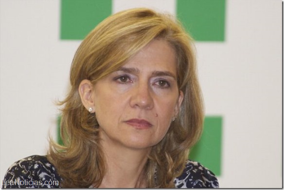 Fiscalía española propone rebajar la fianza de la hermana de Felipe VI