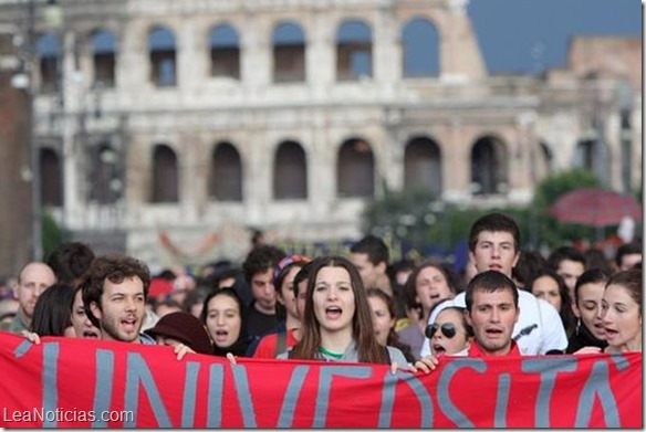 Italia vive hoy una huelga de la educación pública contra la reforma de Renzi