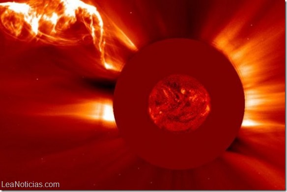 La NASA capturó en video la erupción de un filamento solar