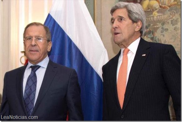 Lavrov y Kerry abordarán mañana la crisis de Ucrania