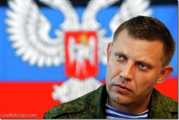 Líder separatista advierte que Donetsk no es parte de Ucrania