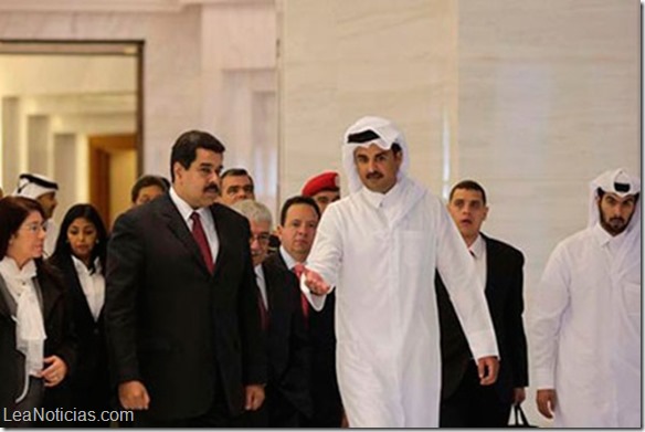 Maduro recibirá al emir de Catar en Miraflores
