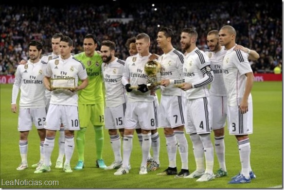Por tercer año consecutivo El Real Madrid es el club más valioso