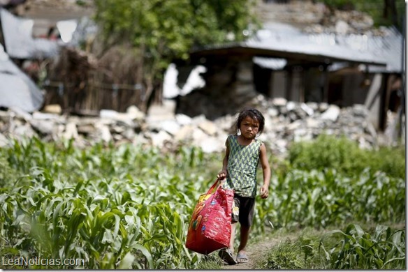 Unicef alerta sobre posible tráfico de niños en Nepal