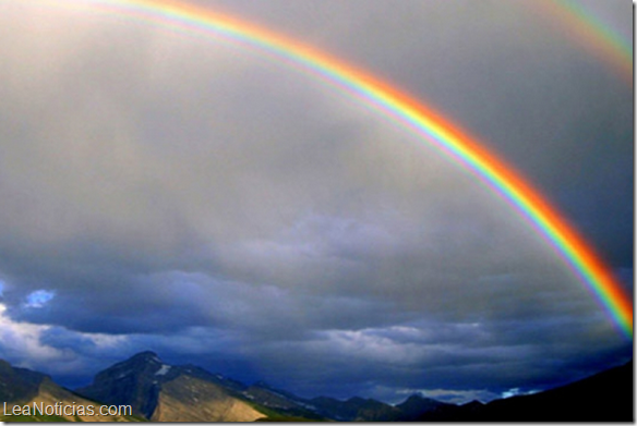 como se forman los arcoiris