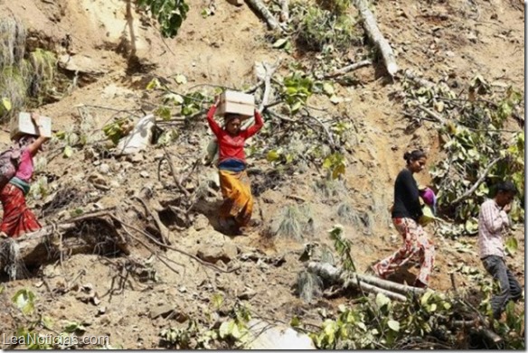 terremoto en nepal