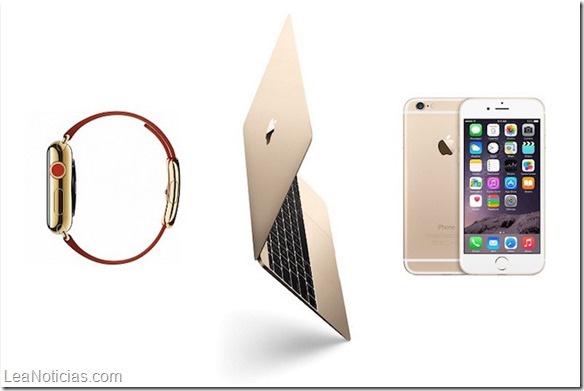 Apple revela porque están lanzando productos dorados
