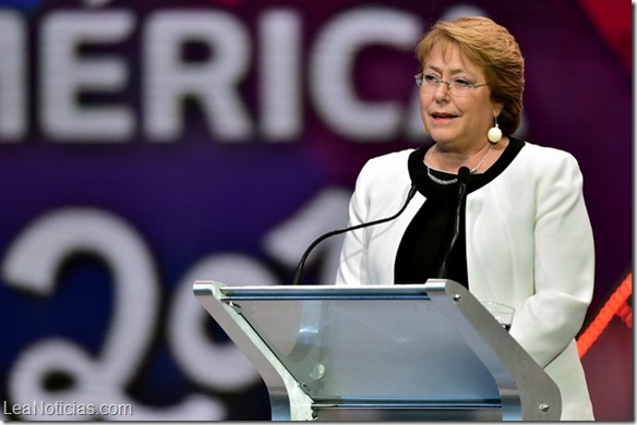Bachelet estará presente en la inauguración de la Copa América 2015
