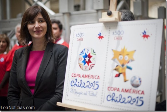 Correos de Chile lanza sellos especiales con motivo de Copa América
