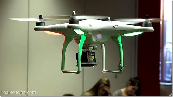 Crean un drone caza estudiantes