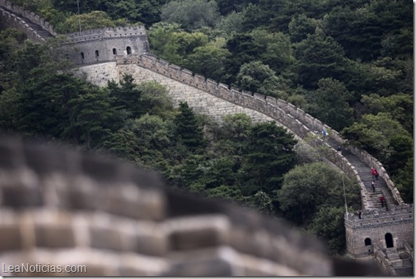 Desaparece el 10 % de la Gran Muralla China
