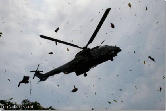 Ejército Colombiano confirma que uno de sus helicópteros fue derribado por la guerrilla