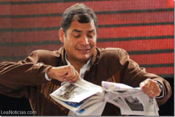 Estados Unidos se mostró preocupado por la libertad de prensa en Ecuador