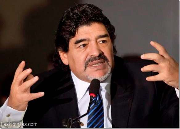 Maradona dice que va a limpiar a todos si le nombran vicepresidente de FIFA