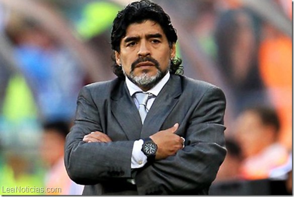 Maradona mira de cerca la Vicepresidencia de la FIFA