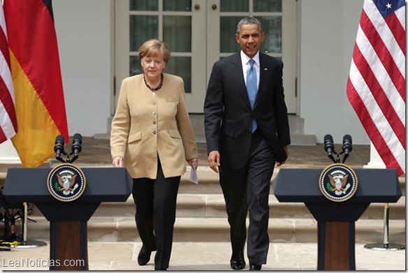Merkel y Obama se reunirán antes de la cumbre del G7
