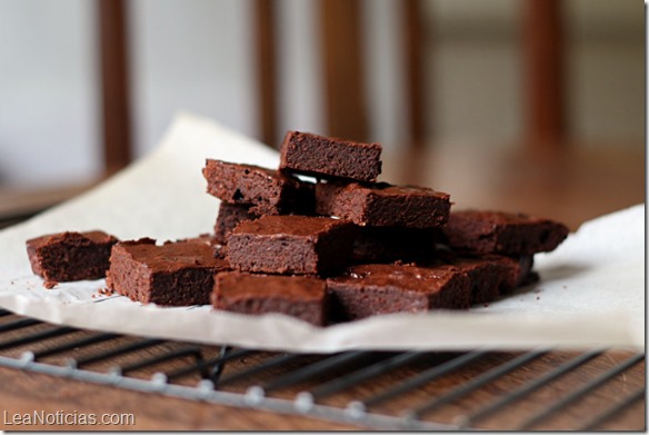 Cómo hacer brownies rápidos con cacao