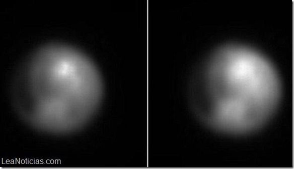 Descubren en Plutón una enorme mancha brillante de origen desconocido