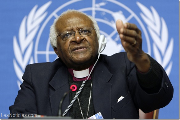 Desmond Tutu le pide al mundo no esconder los abusos del Gobierno venezolano