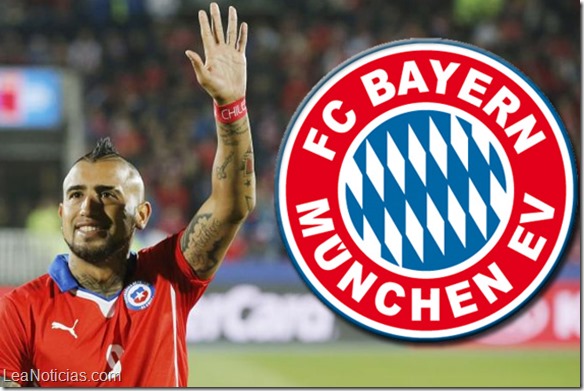 El Bayern hizo oficial el fichaje de Arturo Vidal