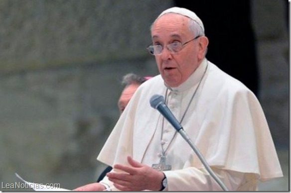 El papa Francisco pide a los alcaldes liderar el cambio para evitar la destrucción del