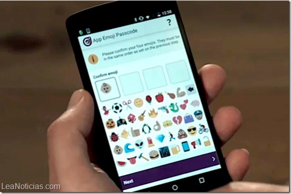 Emoticonos, las contraseñas del futuro