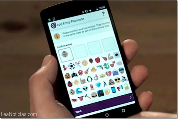 Emoticonos, las contraseñas del futuro
