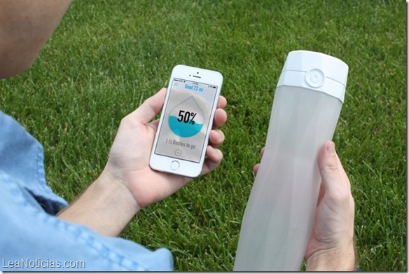 Esta botella de agua inteligente está revolucionando la forma en que nos hidratamos