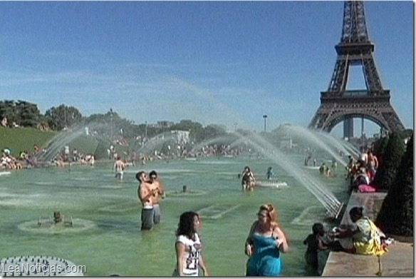 Francia en alerta por ola de calor