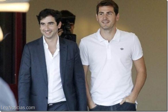 Iker Casillas ya está en Oporto