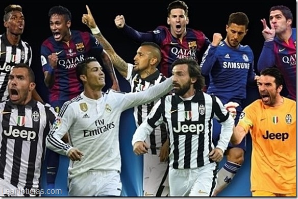 La UEFA anuncia los candidatos a mejor jugador de Europa 2014-2015