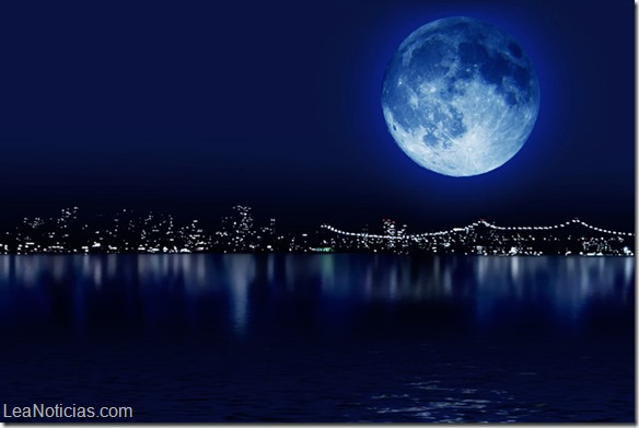 Luna azul brillará el próximo viernes