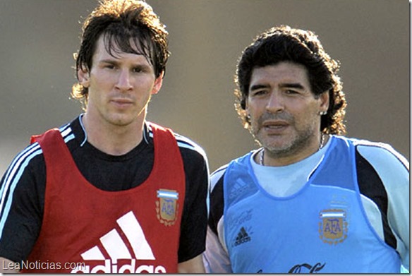 Maradona critica duramente a Messi
