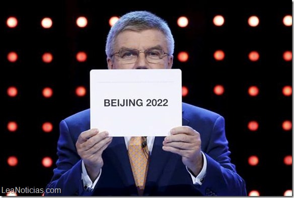 Pekín será la sede de los Juegos de Invierno de 2022