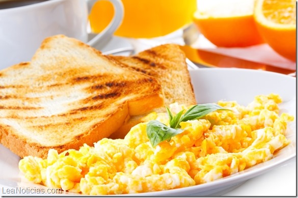 Razones para comer huevos en el desayuno