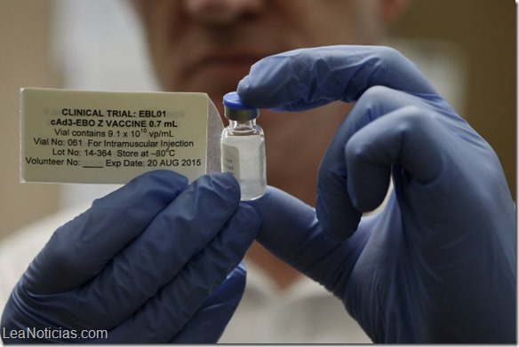 Una vacuna demuestra una alta efectividad contra el ébola