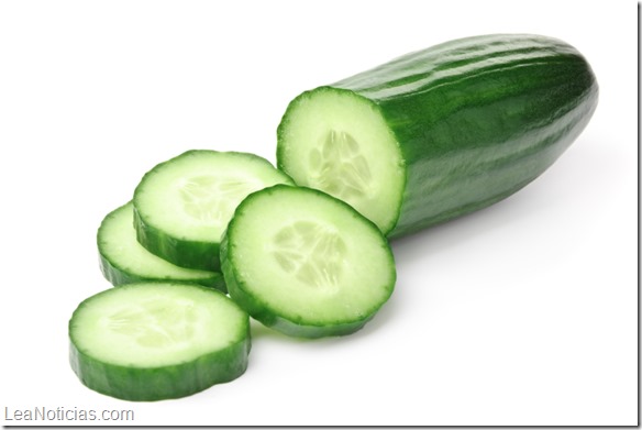 Cucumber on White