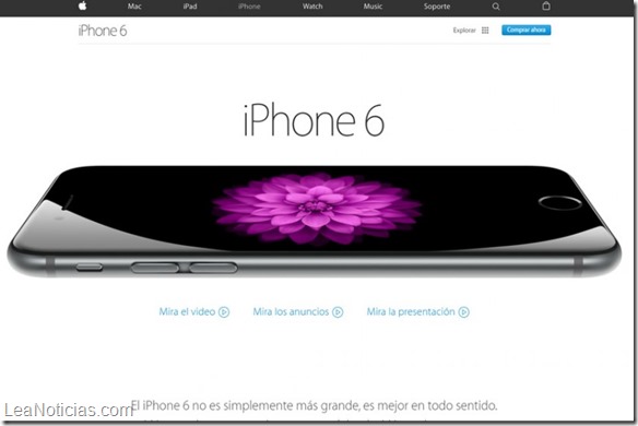 Apple se deshace de la sección de tienda en línea de su sitio oficial