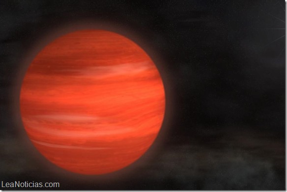 Astrónomos descubren un planeta joven parecido a Júpiter