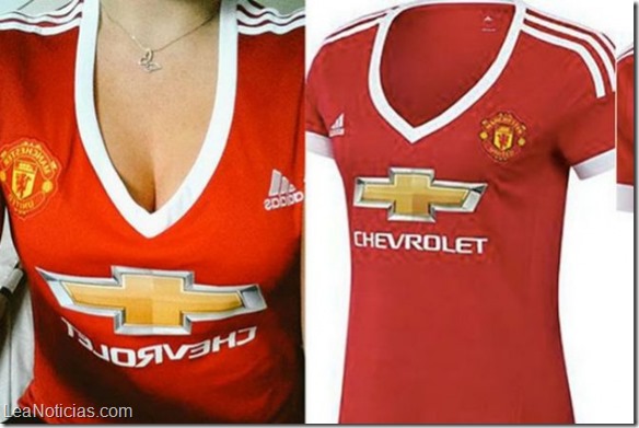 Diseño de la camiseta para mujer del Manchester United genera polémica