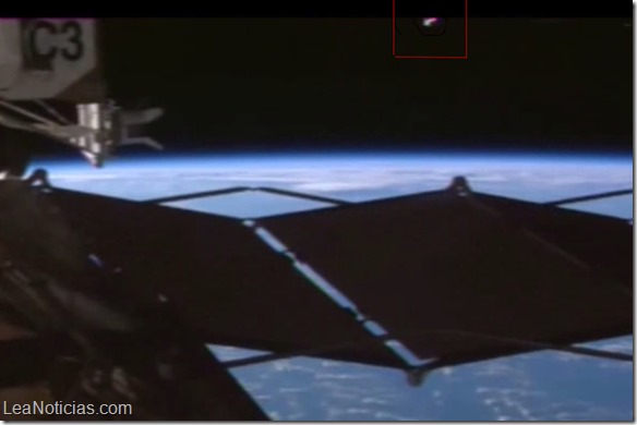 NASA graba un ovni cerca de la Estación Espacial Internacional