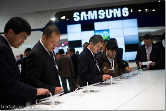 Éxito de Samsung en telefonía móvil llega a su fin