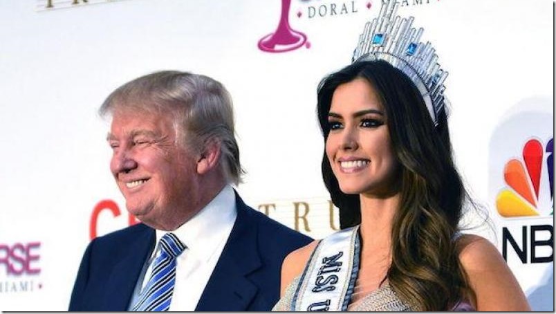 Donald Trump anunció que es el dueño, amo y señor absoluto del Miss Universo