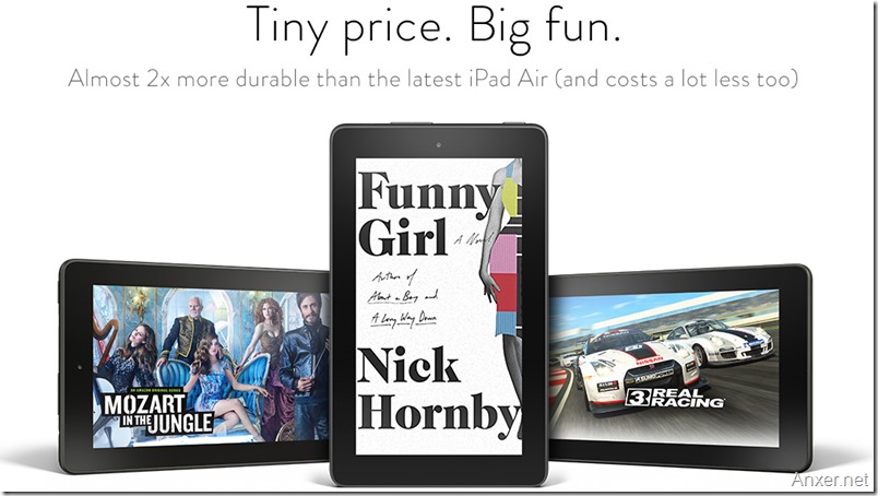 Conoce y compra la nueva tablet Amazon Fire de 7″ ¡Súper económica!