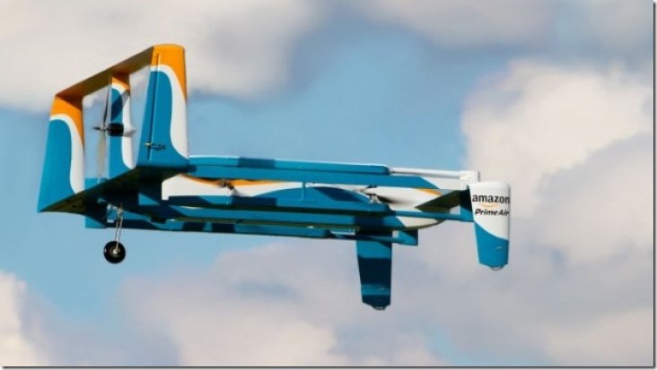 Así serán los drones que entregarán los pedidos de Amazon en 30 minutos (video)